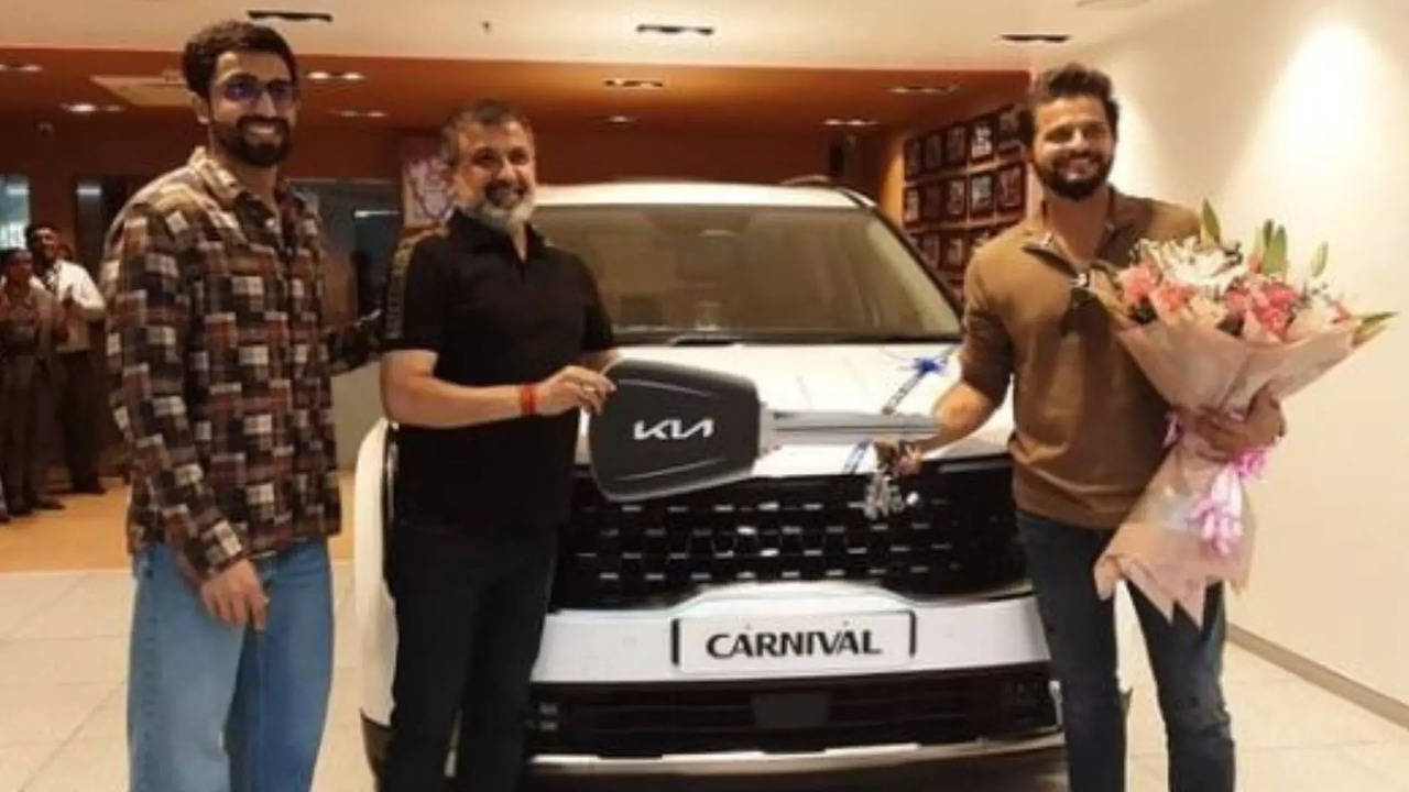 Suresh Raina Kia Carnival