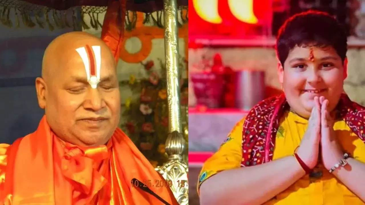 Swami Rambhadracharya calls out Abhinav Arora in viral video