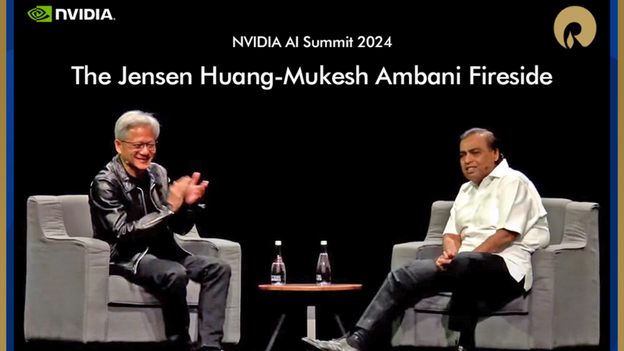 Mukesh Ambani and Jensen Huang Unveil Ambitious AI Partnership to Transform India