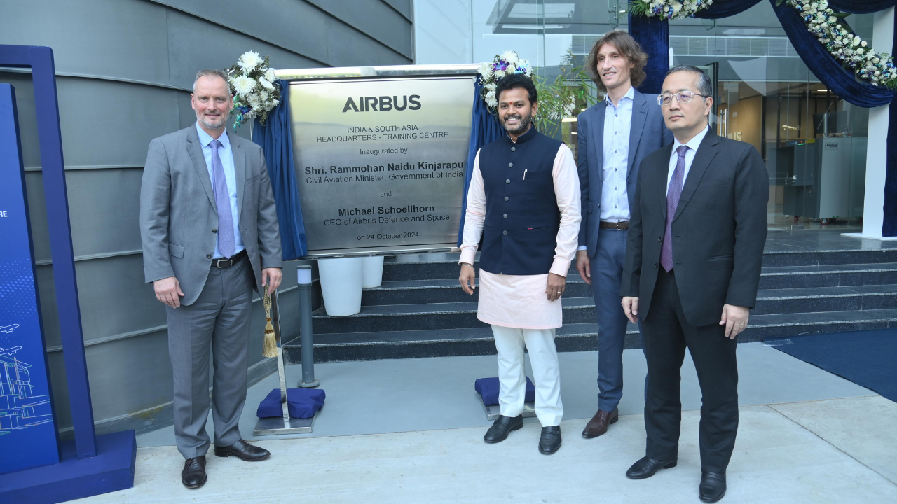 Airbus Inaugurates New Headquarters At Delhi's IGI Airport