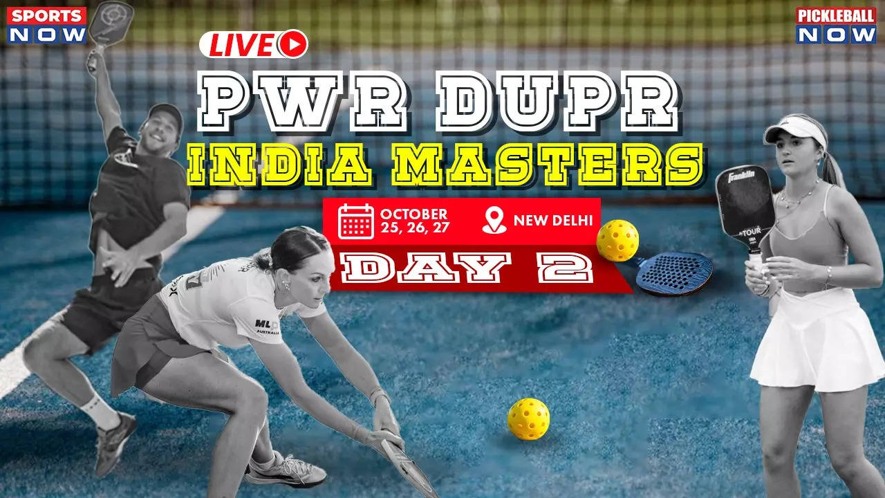 PWR DUPR India Masters HIGHLIGHTS Indias No 1 Doubles Pair Of Bhatia-Mehta Storm Into Final On Day 2