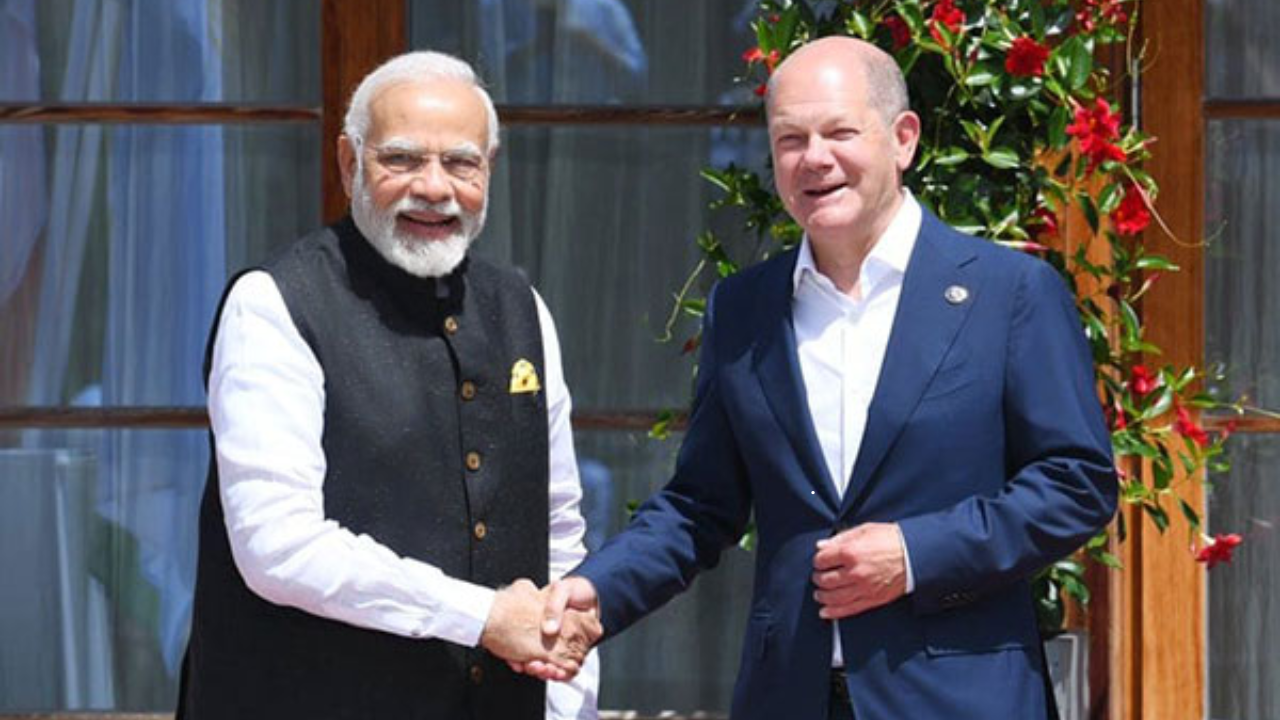 pm modi Olaf Scholz