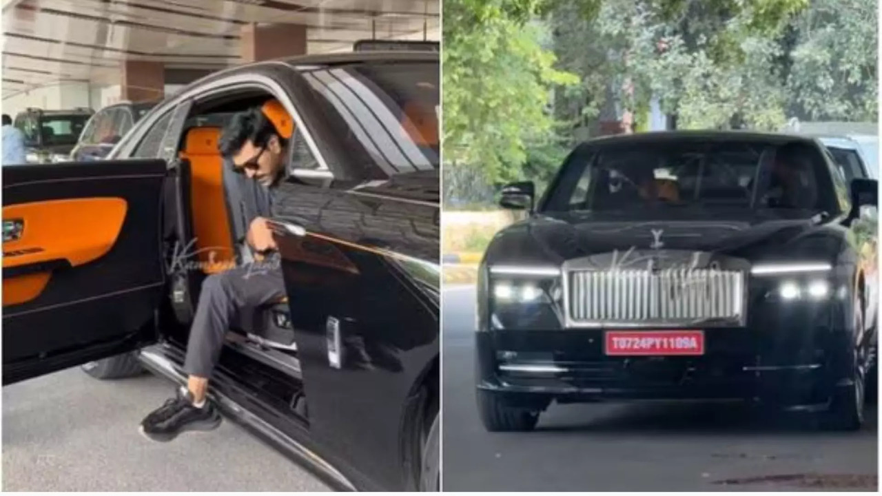 Ram Charan Rolls Royce Spectre Times Drive