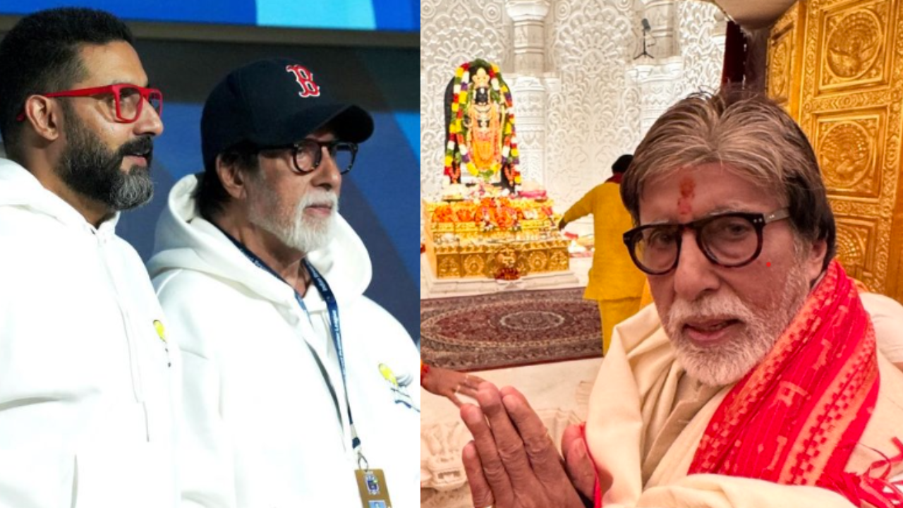 Amitabh And Abhishek Bachchan