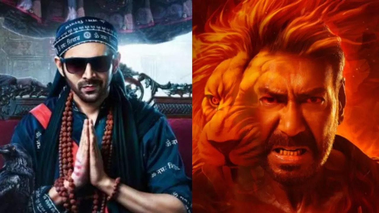 Singham Again, Bhool Bhulaiyaa 3 Clash Intensifies. T-Series Demands 50% Screens For Kartik Aaryan Film