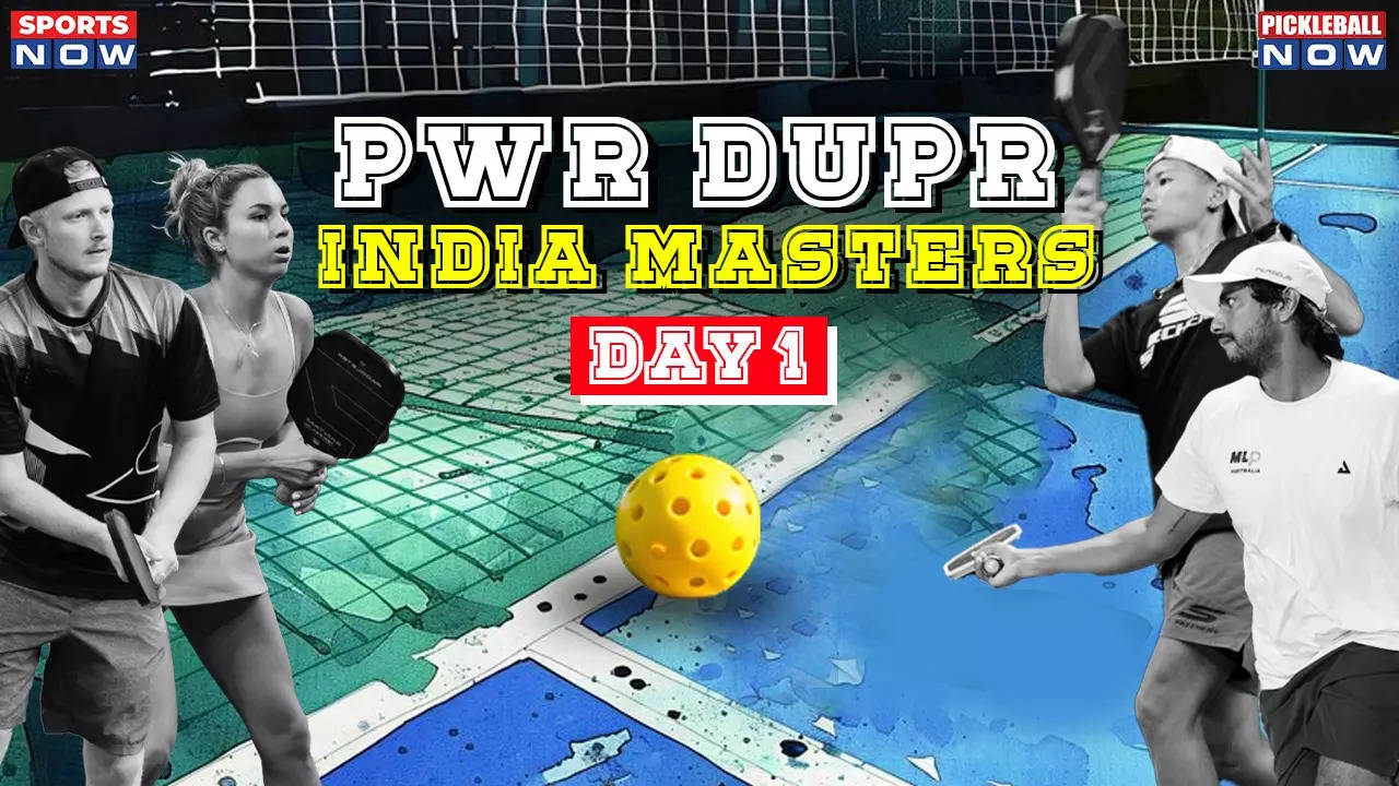 PWR DUPR INDIA MASTERS- DAY 1.