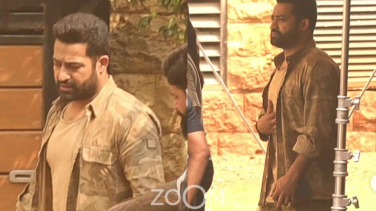 Jr NTR Looks Dashing As He Shoots For Hrithik Roshan's War 2 - See EXCLUSIVE Pics