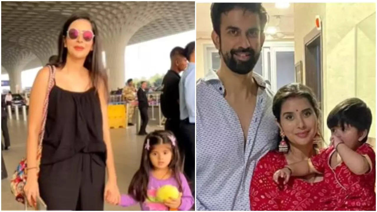 Charu Asopa Jets Off To Hometown With Daughter Ziana For Diwali Sans Ex-Husband Rajeev Sen