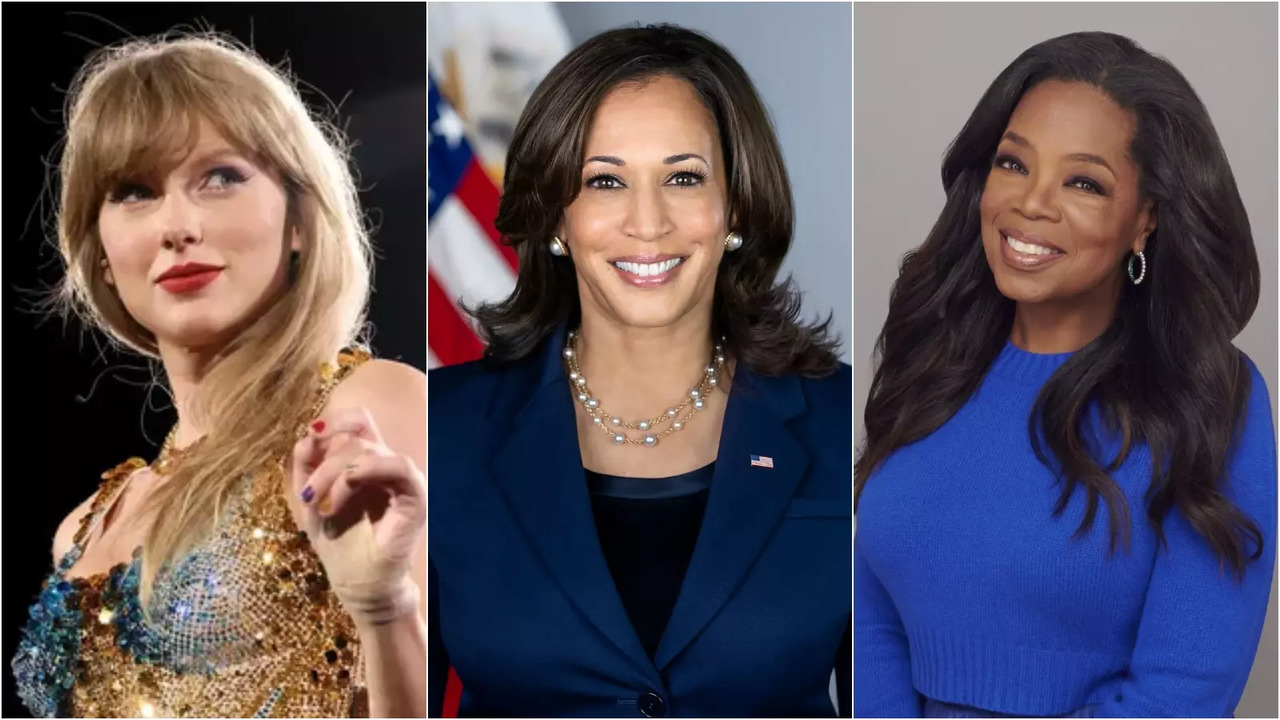 US Election 2024: Taylor Swift To Oprah Winfrey, Hollywood Comes Out In Support Of Vice President Kamala Harris