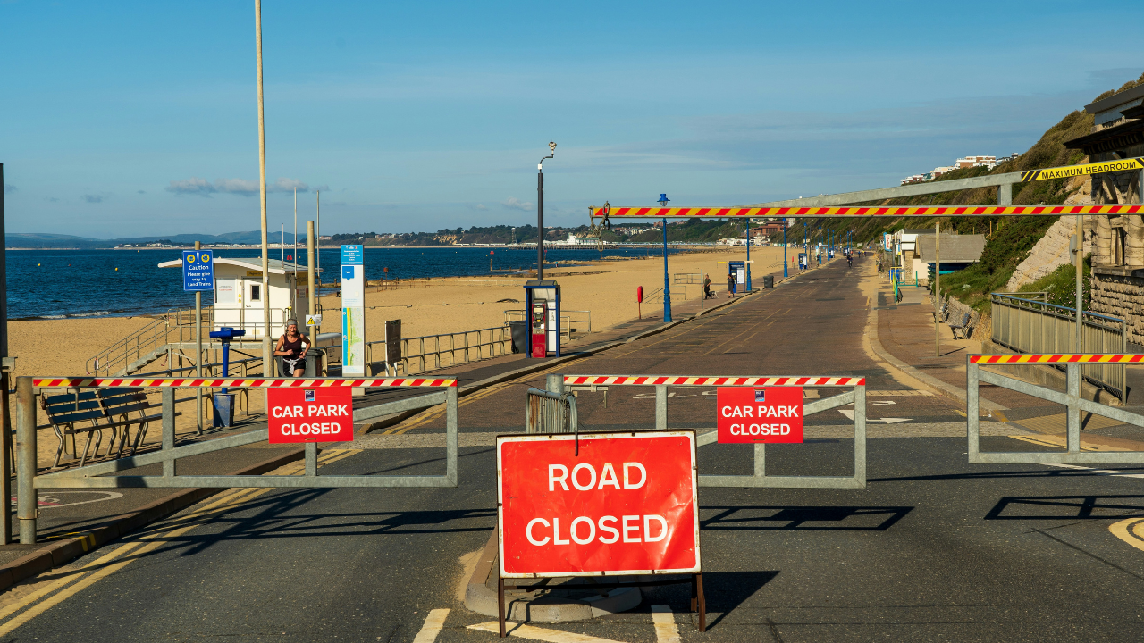 M5 was closed on Friday