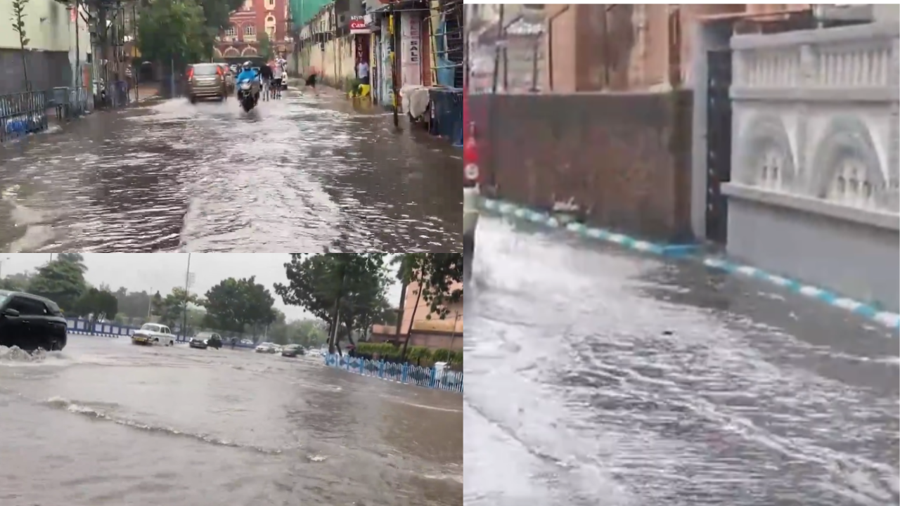 Kolkata's rainy mess after Cyclone Dana