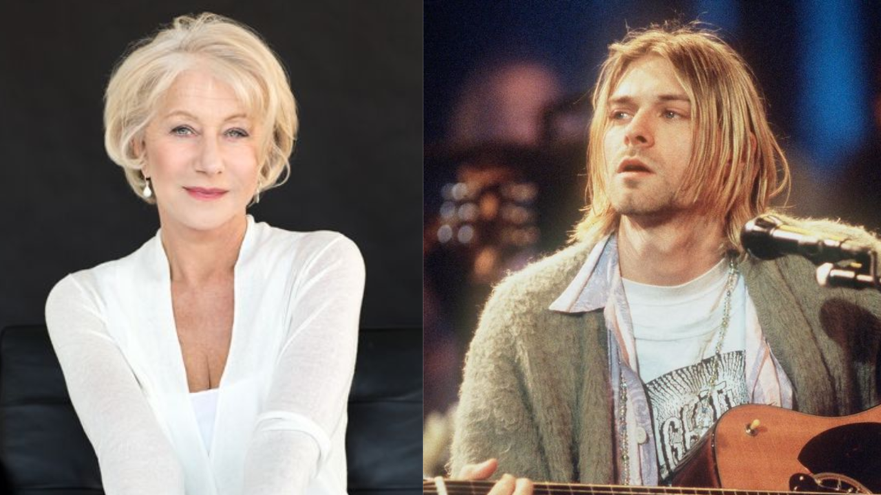 Helen Mirren Is 'Sad' As Late Kurt Cobain Never Experienced 'Magical GPS Functionalities' (Image Credit: Pinterest)