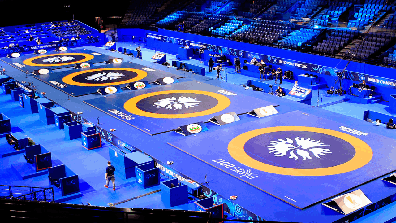 Wrestling Mat UWW