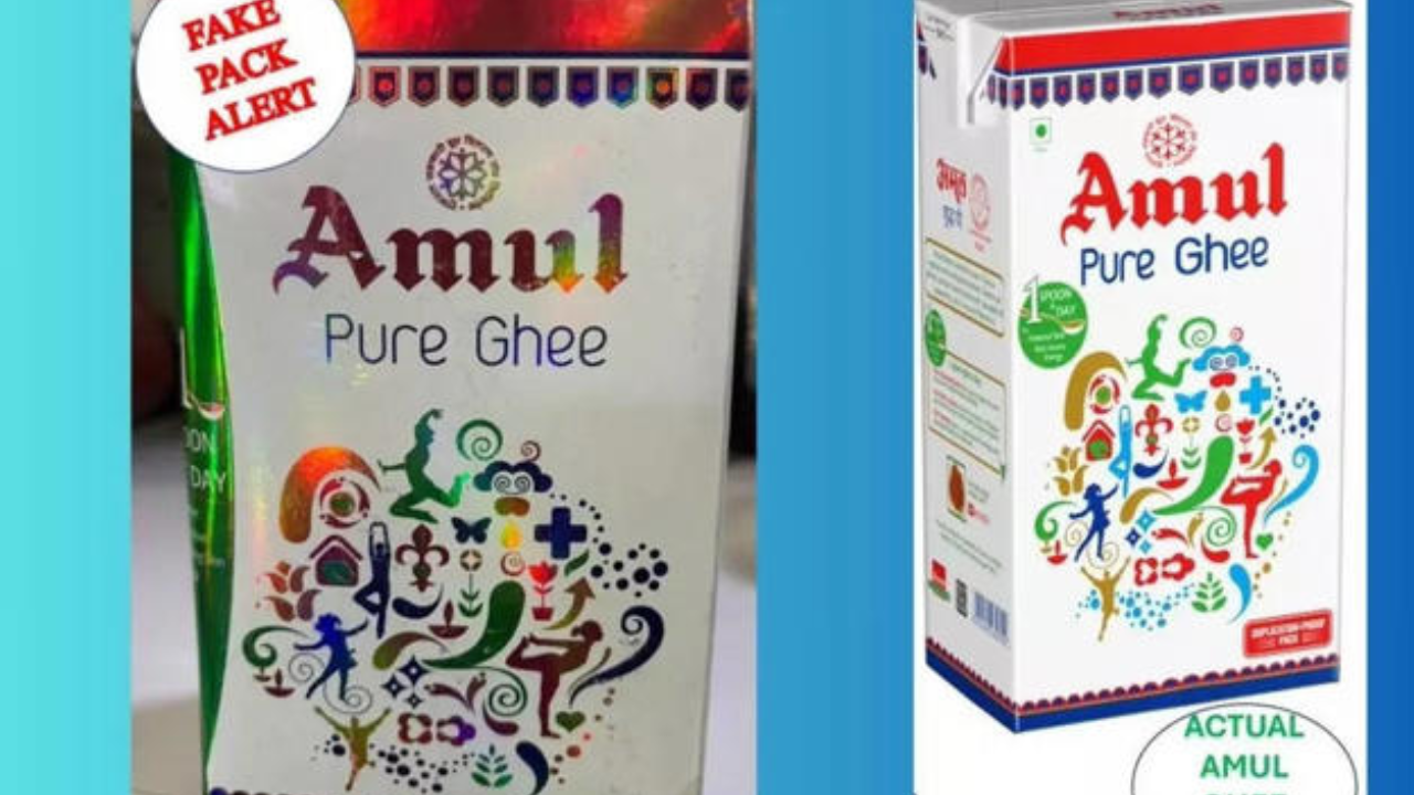 Amul Ghee Real vs Fake