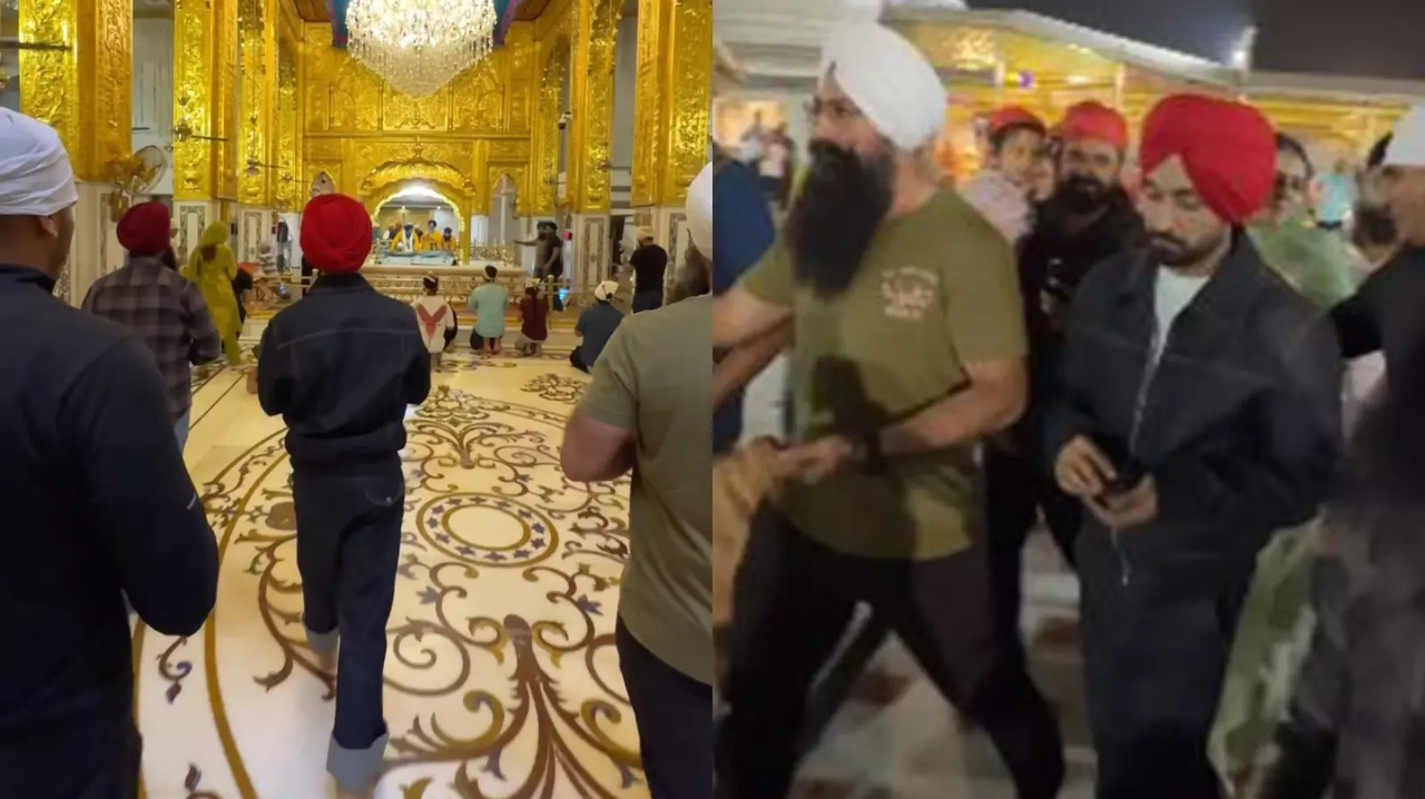 Dil-Luminati Tour: Diljit Dosanjh Visits Bangla Sahib Gurudwara In Delhi Ahead Of Concert. WATCH