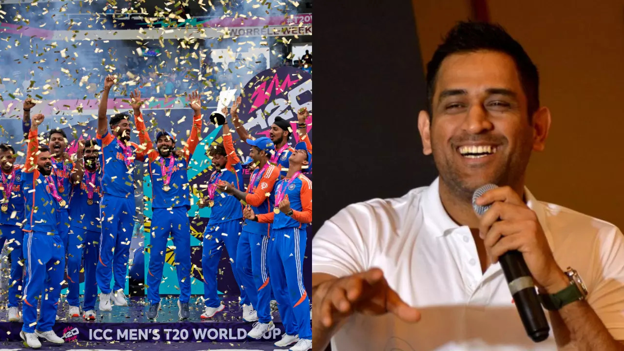 'Zyada Tar Dost Bahar Chale Gaye': MS Dhoni Recalls Nervous Moments Of Watching T20 World Cup Final