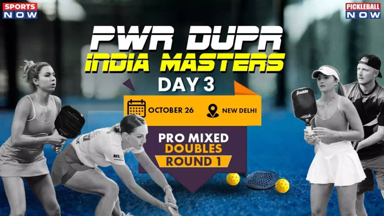 PWR DUPR India Masters, Pro Mixed Doubles Round 1 : Armaan Bhatia Continues Winning Spree, Dusty Bower And Helena Spiridis Bow Out