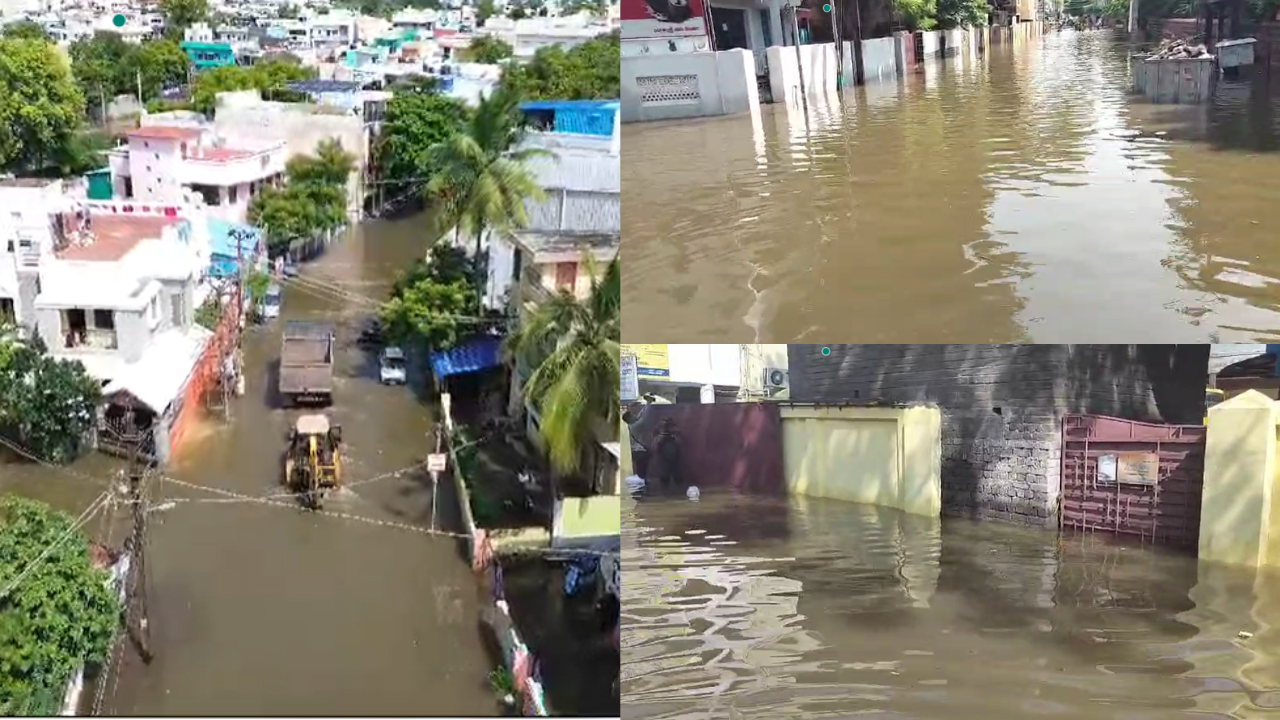 Madurai flooded, roads waterlogged after rain