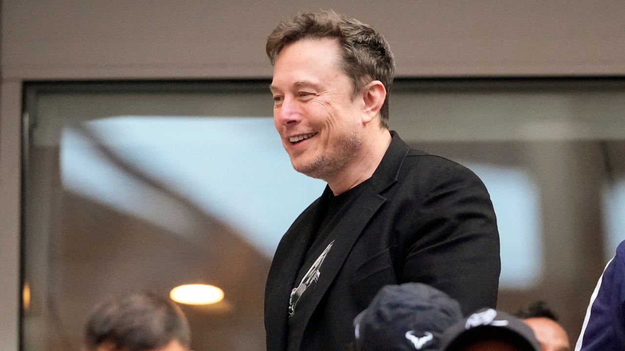 Elon Musk US Open