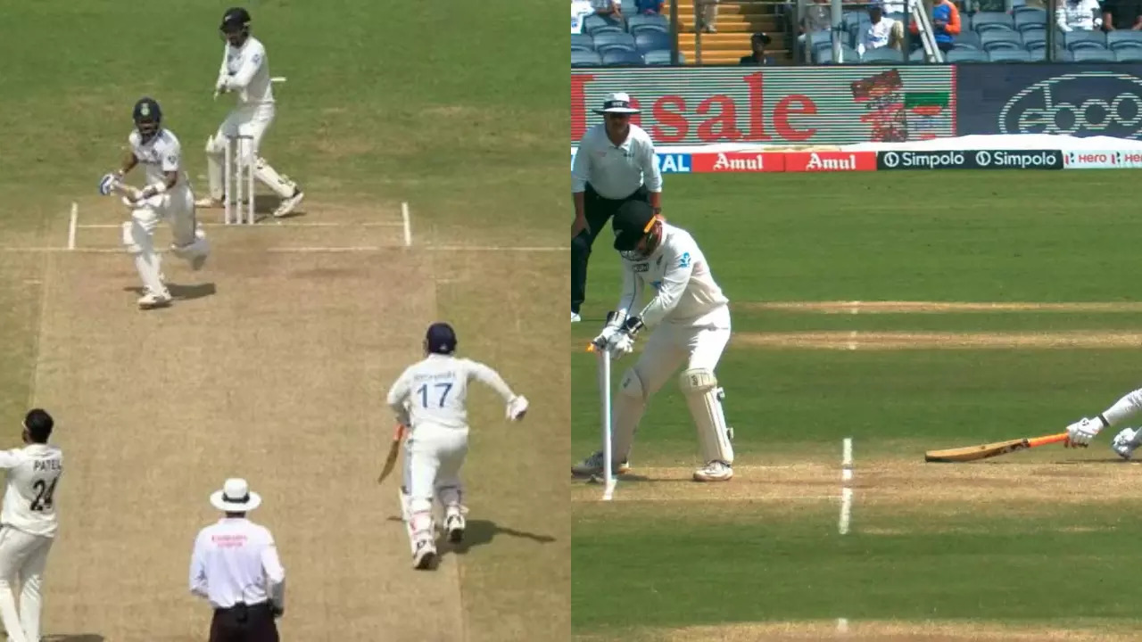 Kohli Pant run-out