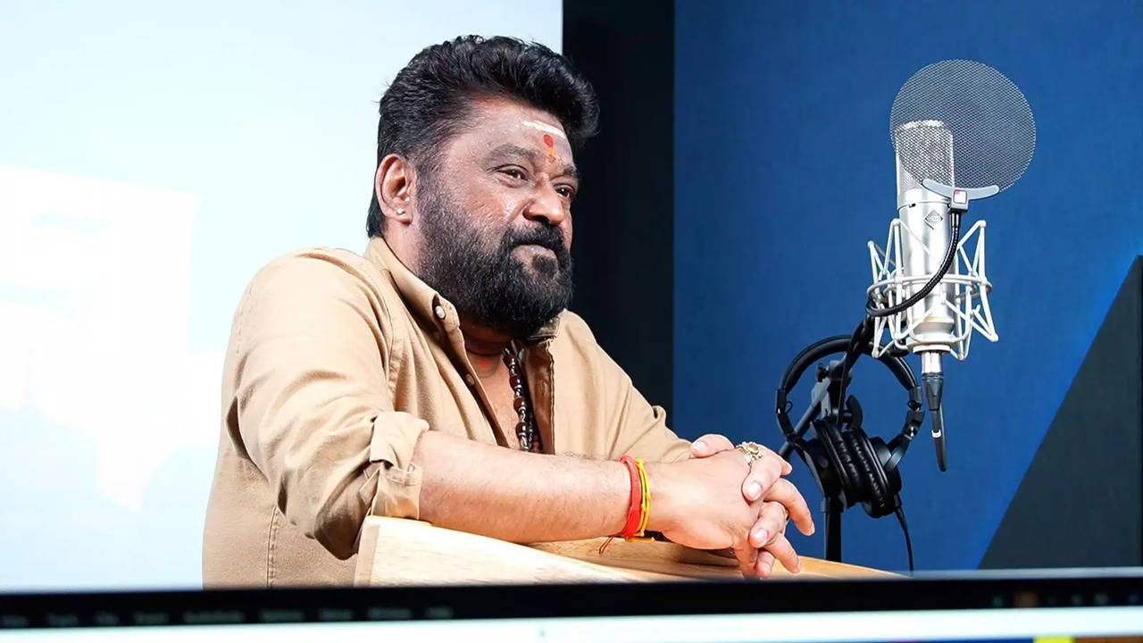 Navarasa Nayaka Jaggesh at his 'Jaggesh Studio'