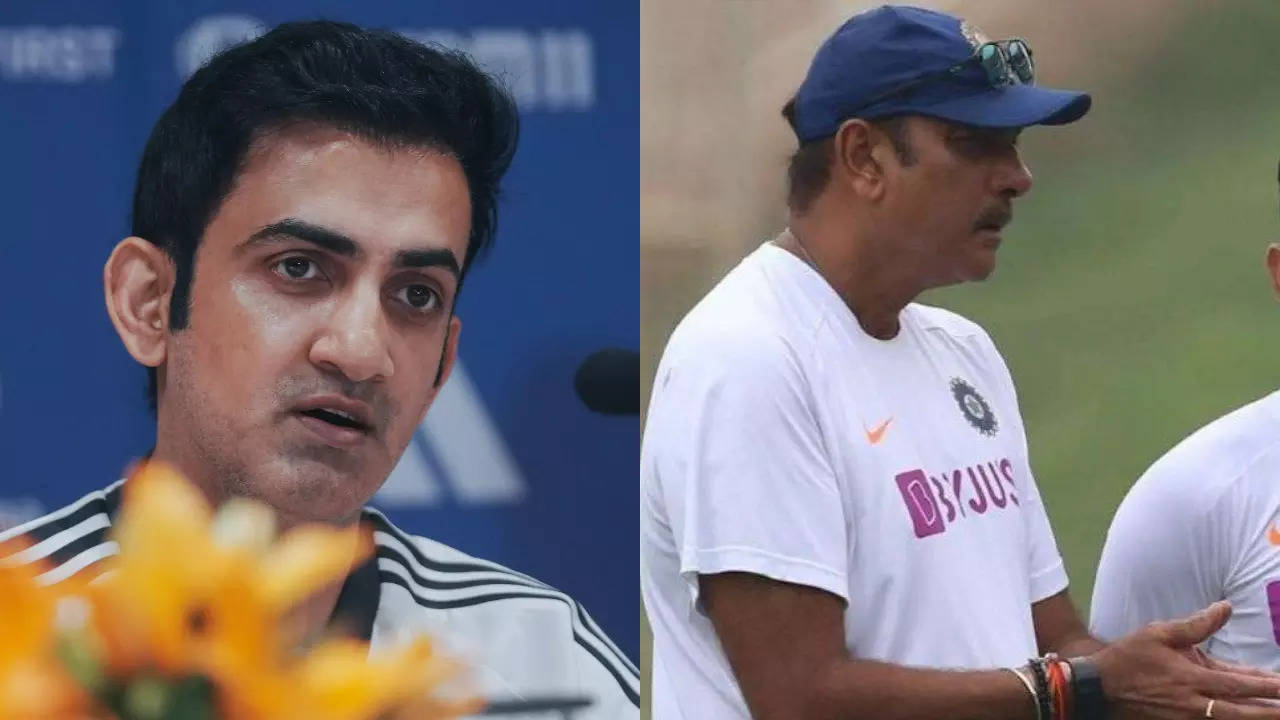 Gautam  Gambhir Ravi Shastri