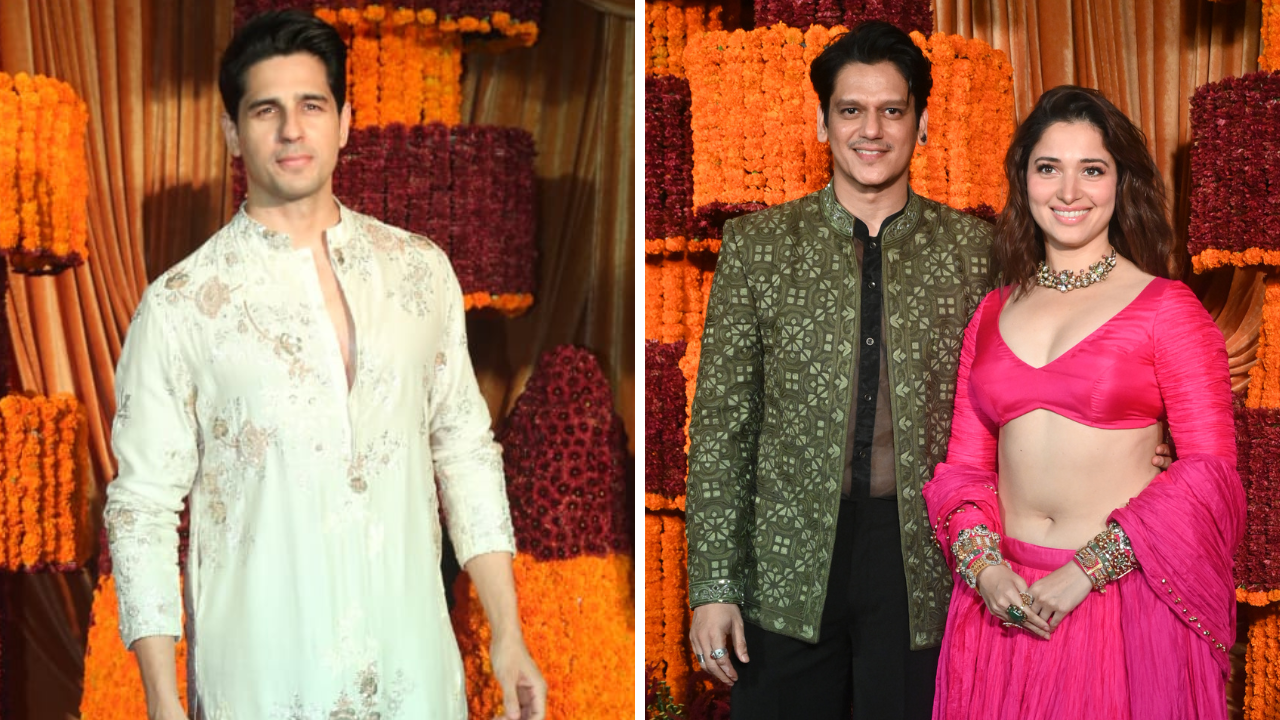 Ramesh Taurani's 2024 Diwali Bash: Tamannaah-Vijay Varma, Sidharth Malhotra And More Celebs Light Up The Night