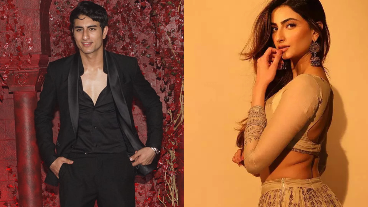 Ibrahim Ali Khan Hugs Rumoured Girlfriend Palak Tiwari. Couple Captured Chatting With Vijay Varma, Tamannaah Bhatia