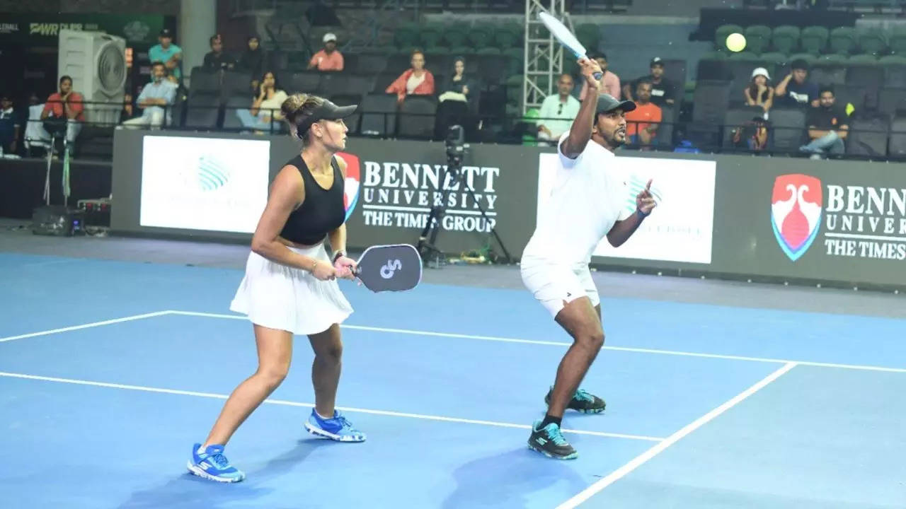 Armaan Bhatia and Roos van Reek defeat George Wall and Danni Elle Townsend In Mixed Pro Doubles Final Of PWR DUPR India Masters