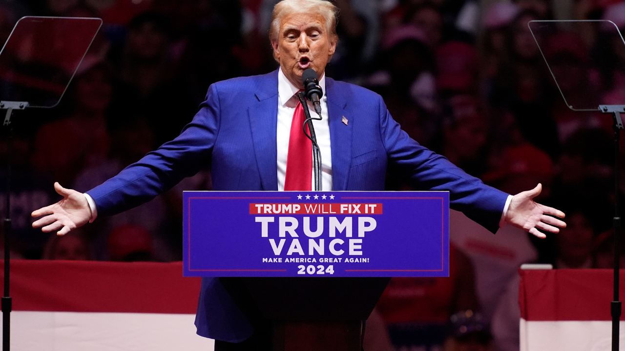 Donald Trump at Madison Square Garden rally