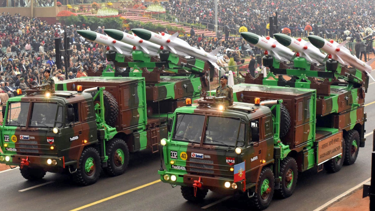 Akash missiles