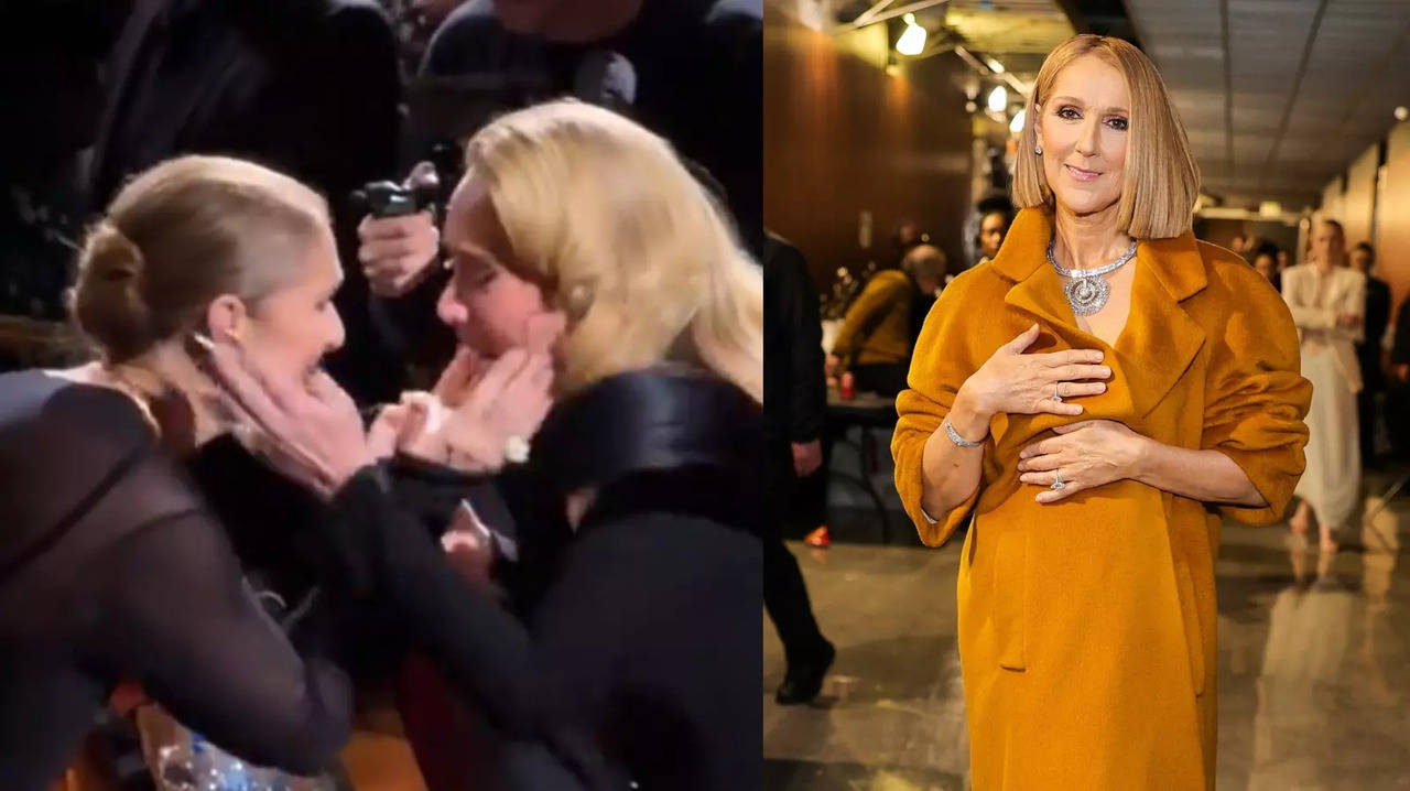 Adele Gets Teary-Eyed On Seeing Celine Dion In Crowd At Las Vegas Show. Watch VIRAL Video