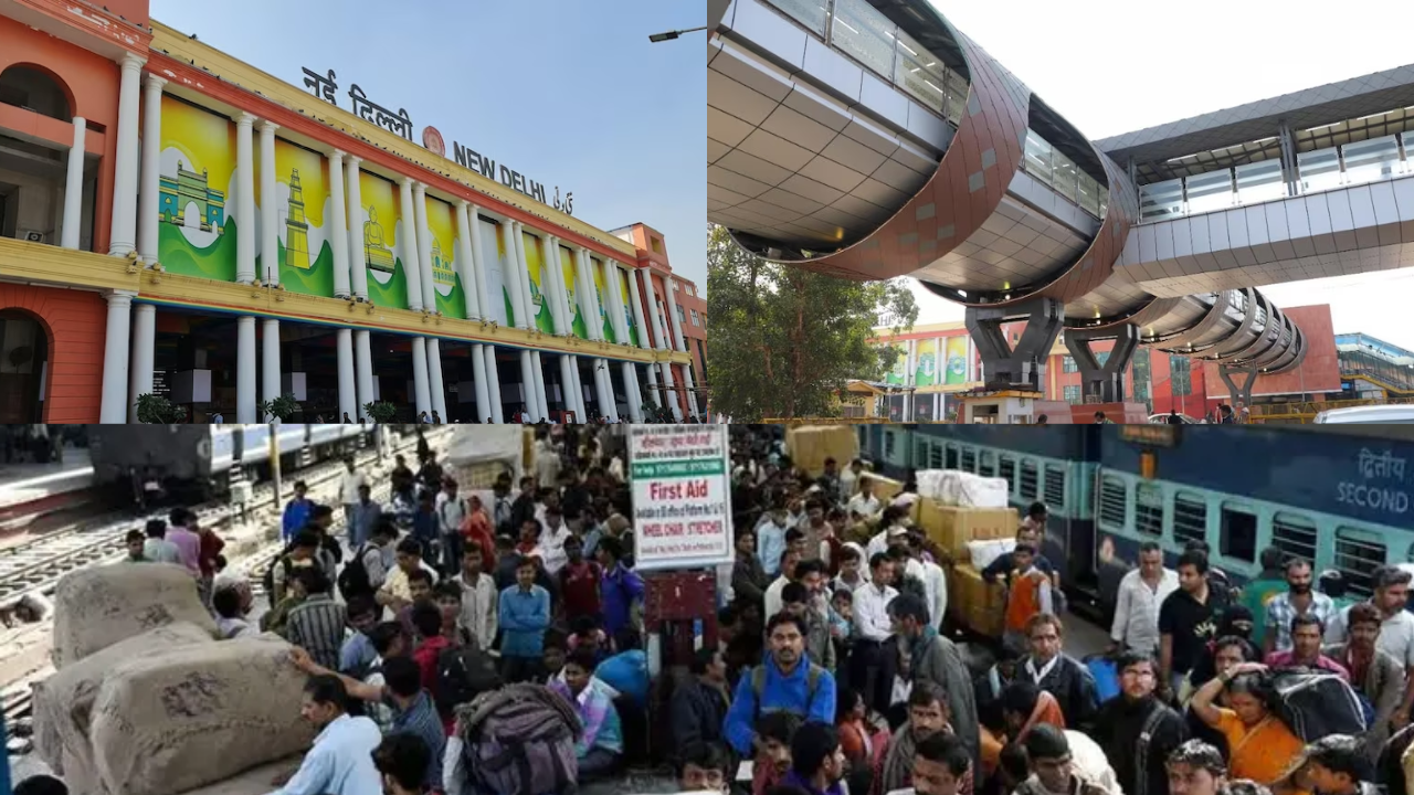 Northern Railway's crowd management in Delhi