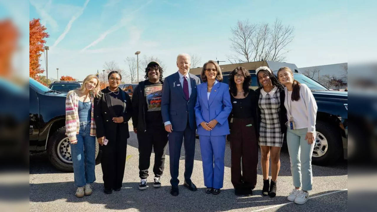 President Joe Biden cast his vote at his hometown    (Photo Credits: X/Twitter)