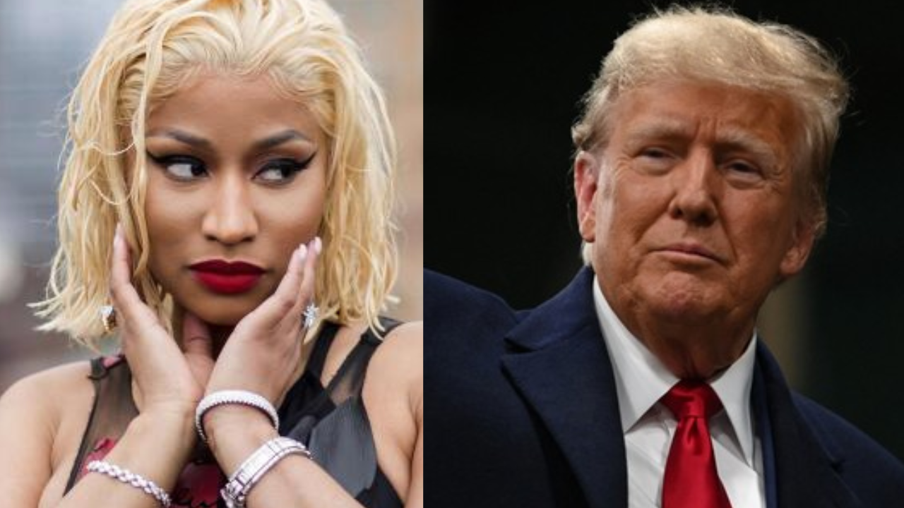 Nicki Minaj and Donald Trump