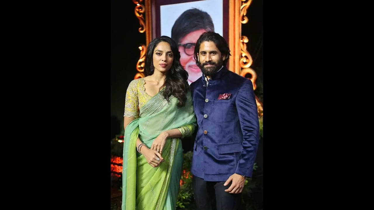 Naga Chaitanya And Sobhita Dhulipala at ANR Award