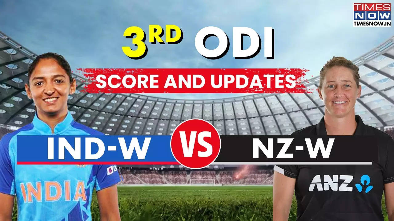 IND W vs NZ W 3rd ODI Highlights Mandhanas Century Harmanpreet Heroics Helps India Seal 2-1 Series Win