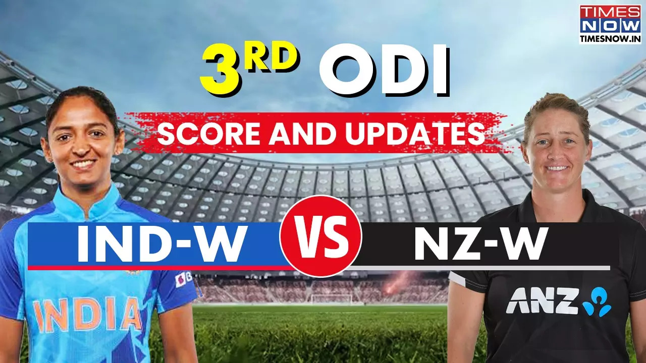 IND W vs NZ W 3rd ODI Live Score And Highlights Halliday Departs After Gritty 86 NZ Cross 200-Run Mark