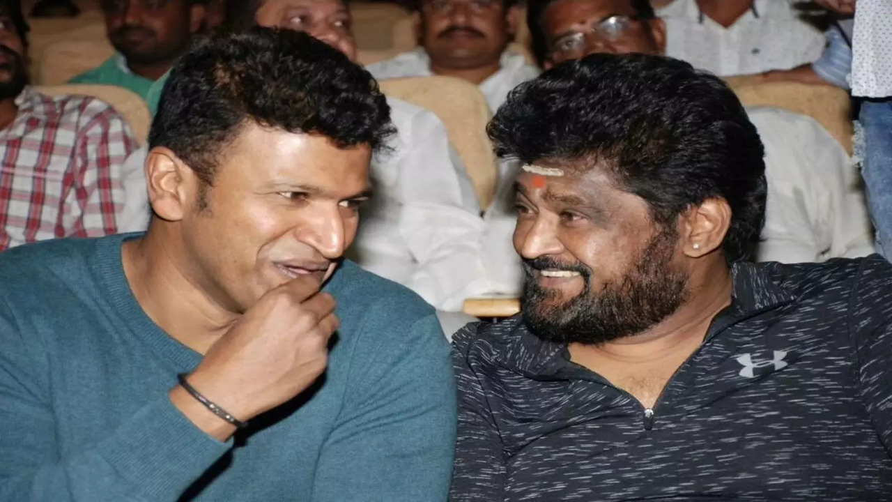 Jaggesh and Puneeth Rajkumar