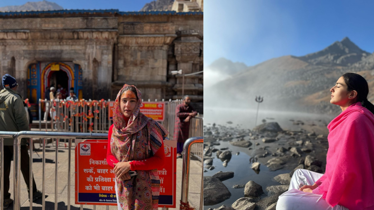 ​Sara Ali Khan Offers Prayers At Kedarnath Temple, Actress Practises Meditation Amidst Tranquility In The Hills. See POST (Image Credit: Instagram)​​