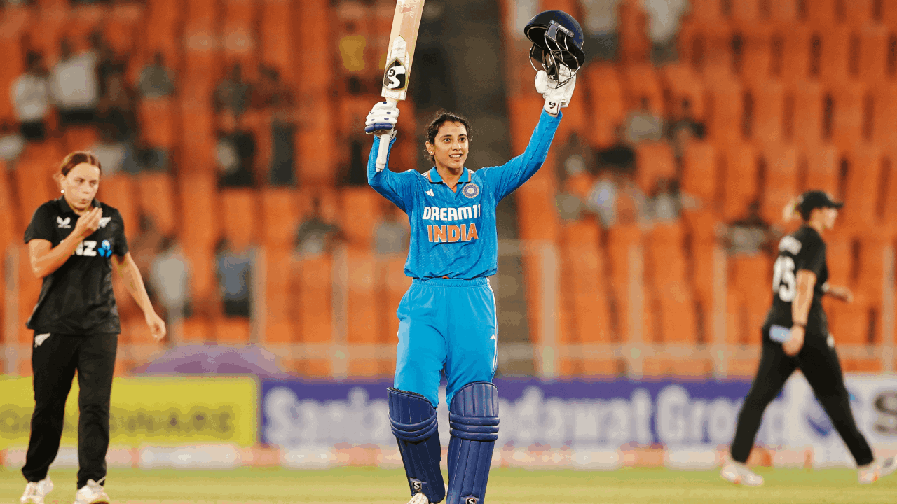 Smriti Mandhana ODI century BCCI 2