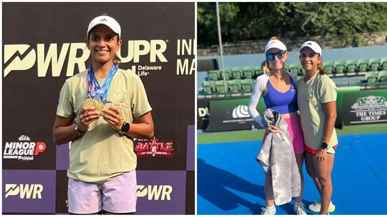 Chartered Accountant Turned Pickleball Champion: Priyanka Mehta Defies Age, Claims 4 Titles at PWR DUPR India Masters