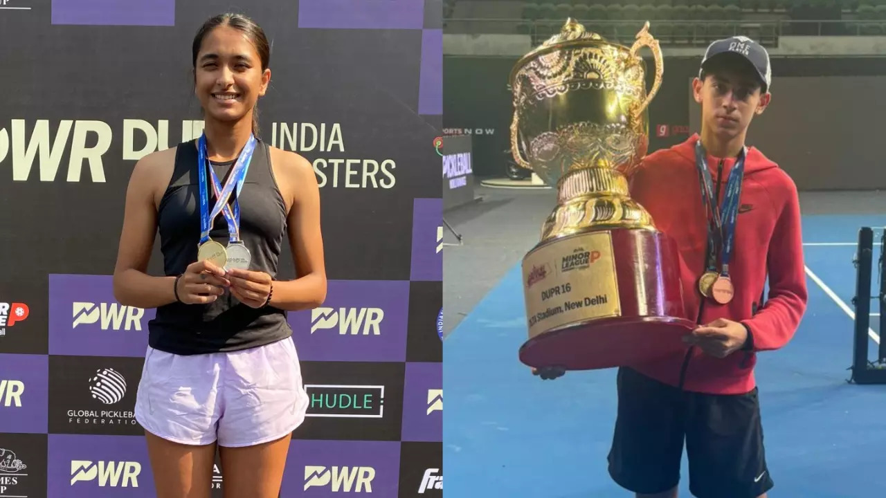 Punji Rawal & Zahaan Udai Singh : Indian Pickleball Prodigies Serve Up Global Dream After PWR DUPR India Masters Success | EXCLUSIVE