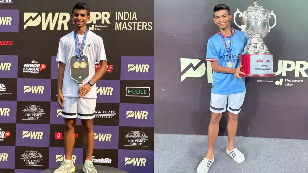 PWR DUPR India Masters : U-16 Boys Double Crown Winner Dev Shah Eyes Olympic Glory For India In Pickleball | EXCLUSIVE