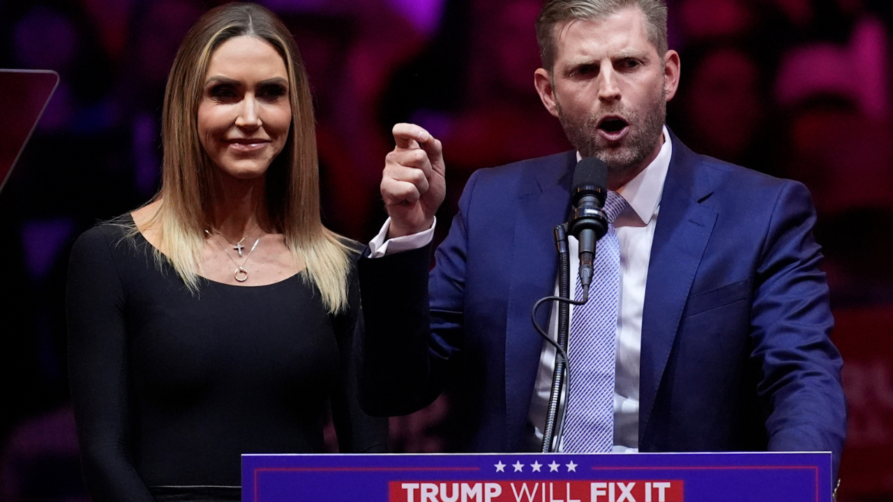 Eric Trump and his wife Lara