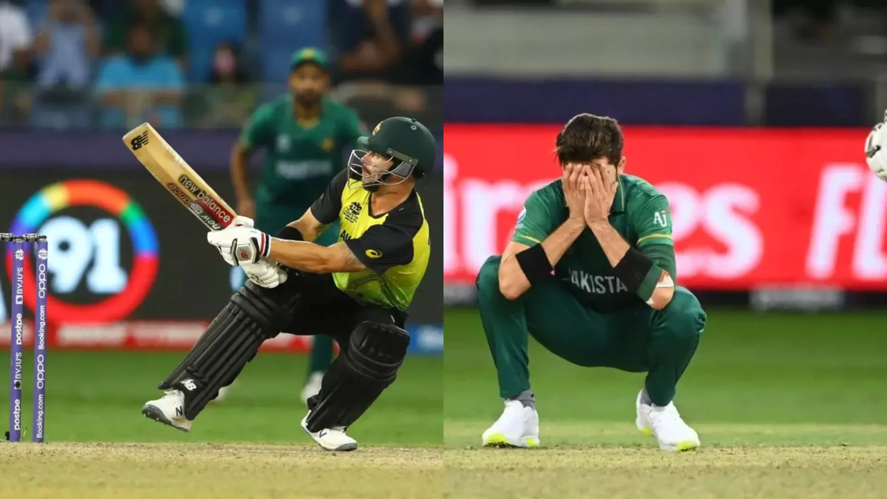 Matthew Wade hit Shaheen Shah Afridi for three consecutive sixes in the 19th over.| Courtesy: AP