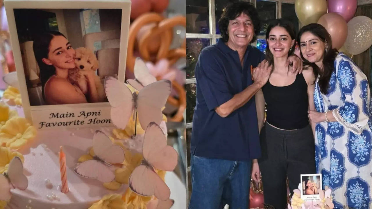 Ananya Panday Rings In 26th Birthday With Cake, Cuddles And Lots Of Love