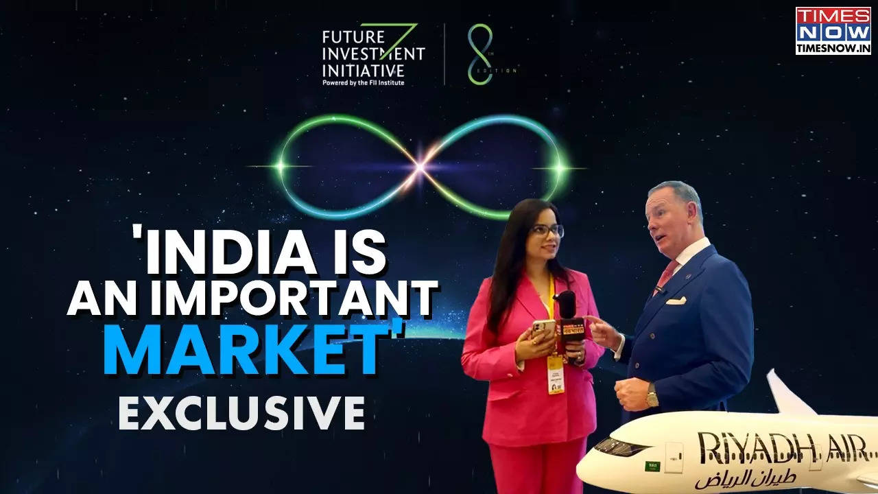 times network exclusive - india tops riyadh air’s priority list, says ceo tony douglas at fii8