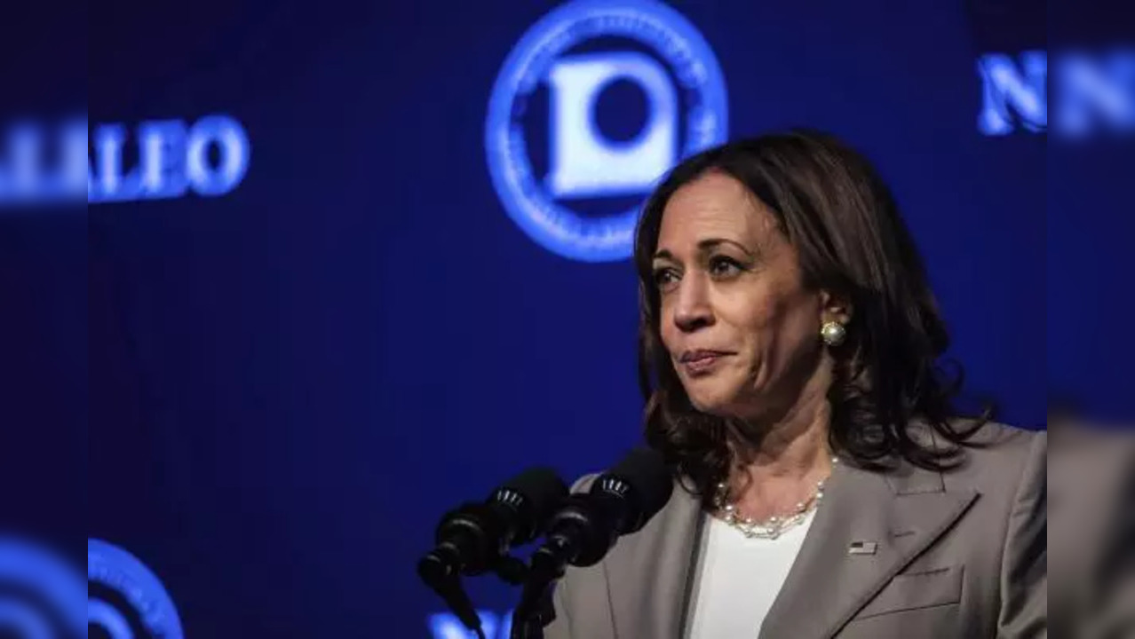 Kamala Harris refrained from commenting on President Biden's garbage remark