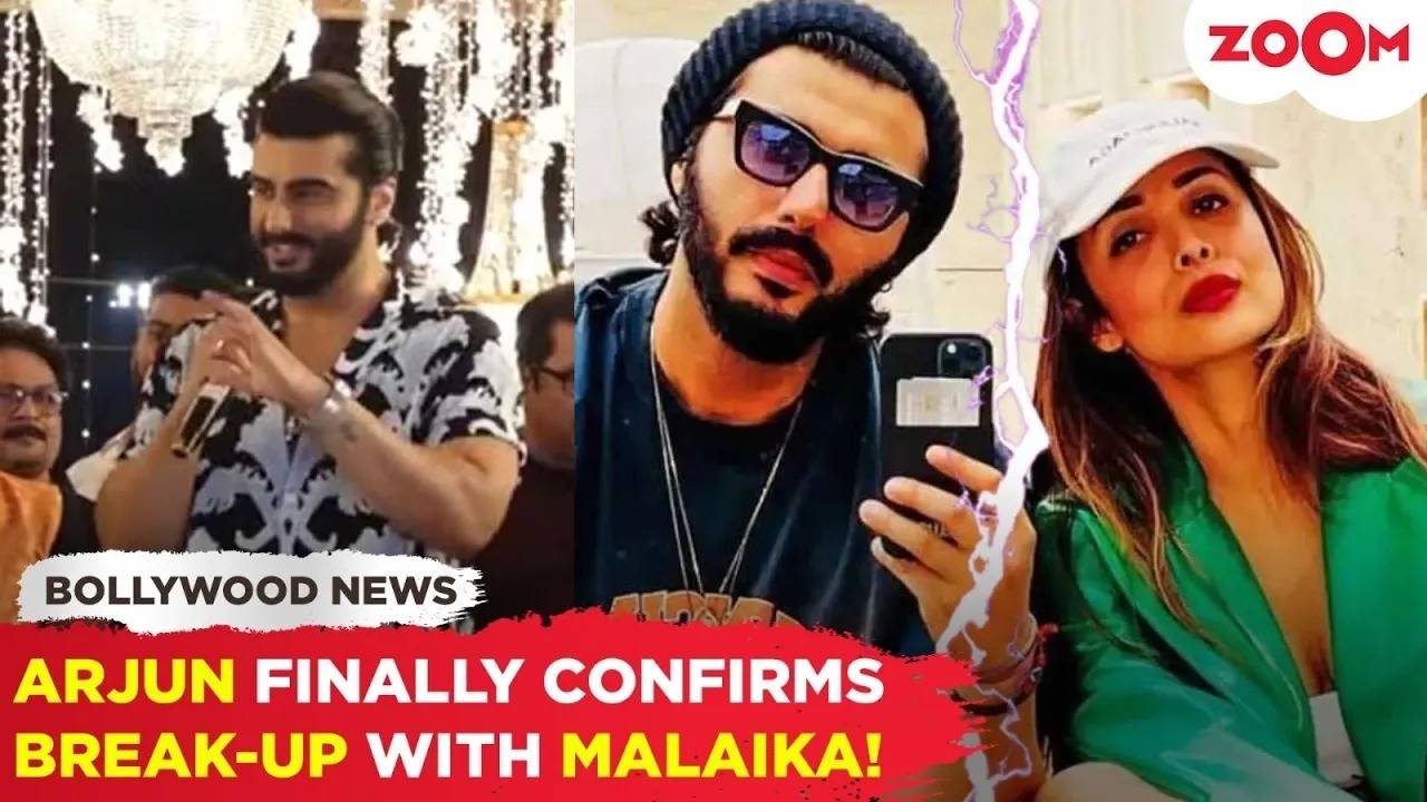 arjun kapoor confirms break-up with malaika during singham again's promotion, 'mai ab single hoon'